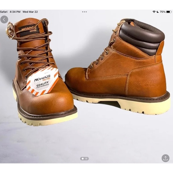 Nevados Steel Toe Work Boots - Picture 1 of 5